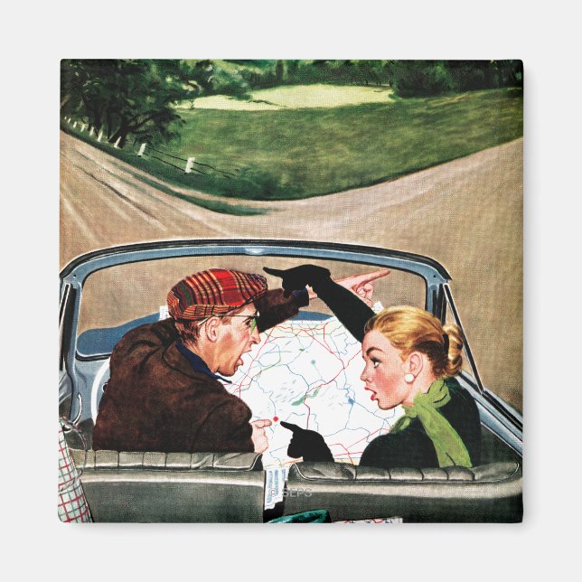 Íman Garfo na estrada (Frente)