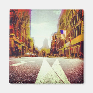 Íman garfo na estrada