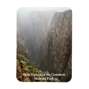 Íman Garganta preta do parque Colorado de Gunnison