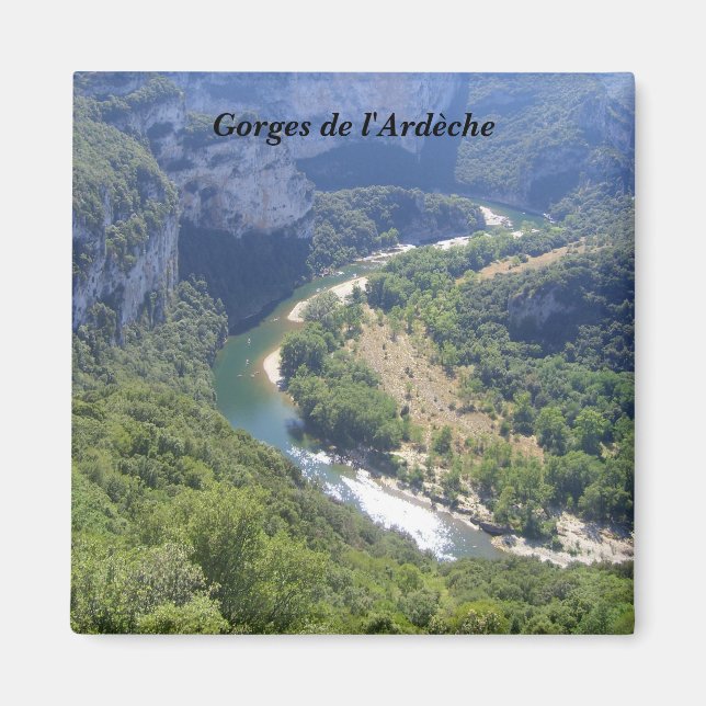 Íman Gargantas do Ard�che - (Frente)