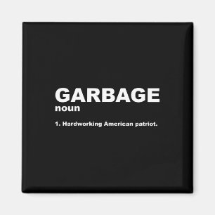 Íman Garge Substantivo Americano Trabalhador Apoiador T
