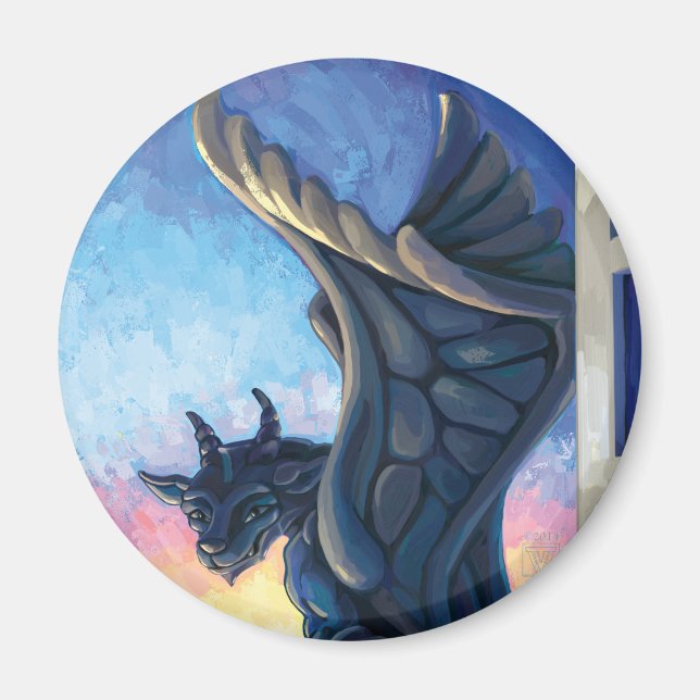 Íman Gargoyle Guardian (Frente)