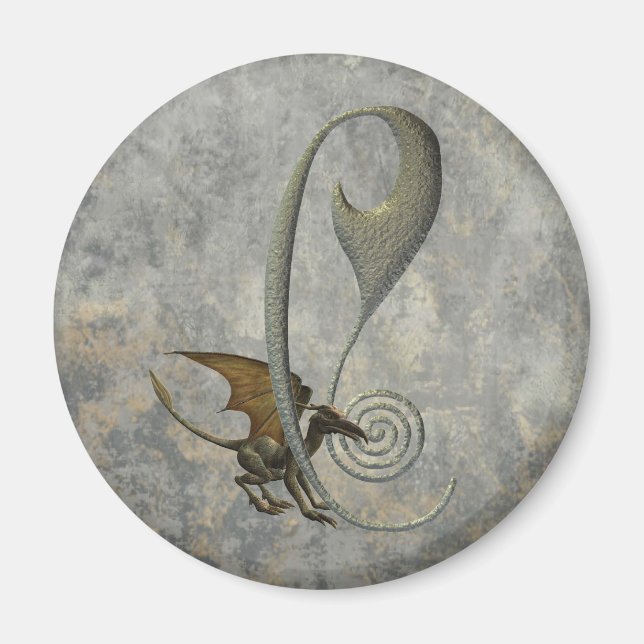 Íman Gargoyle Monograma C (Frente)