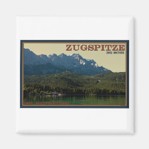 Íman Garmisch - Zugspitze acima do Eibsee