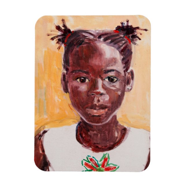 Íman Garota africana (Vertical)