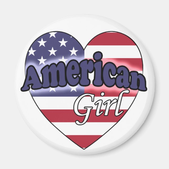 Íman Garota Americana (Frente)