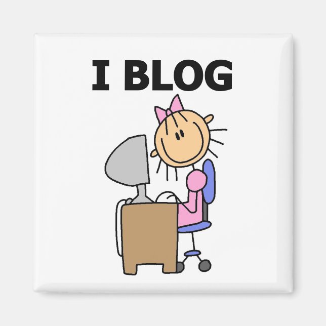 Íman Garota Blogueira (Frente)