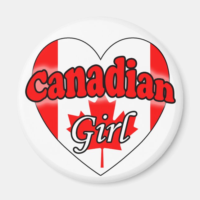 Íman Garota Canadiana (Frente)