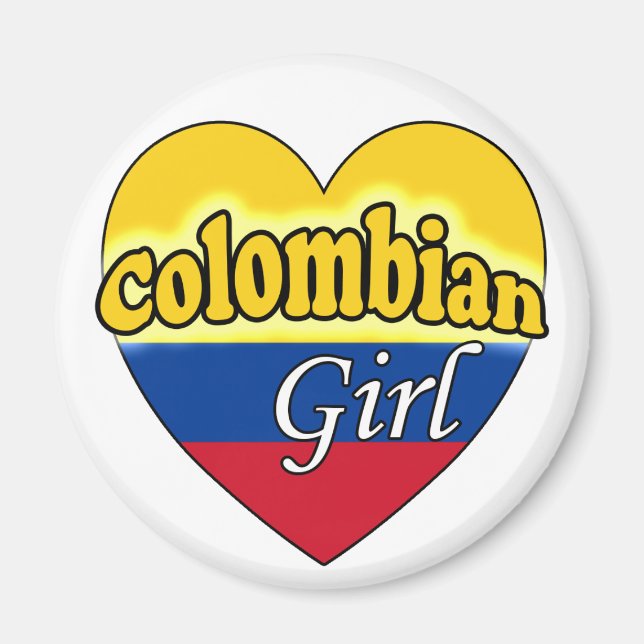 Íman Garota Colombiana (Frente)