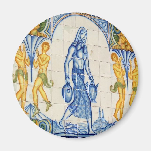 Íman Garota com lançadores (Frente)