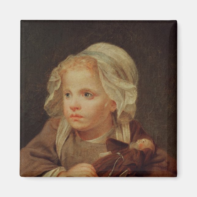 Íman Garota com uma boneca (Frente)