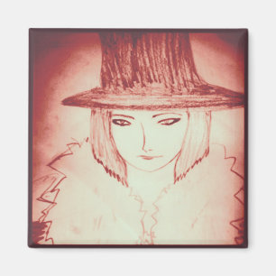 Íman Garota como garoto