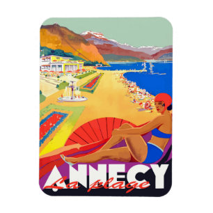 Íman Garota da Praia de Annecy