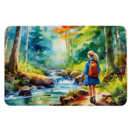 Íman Garota de caminhada