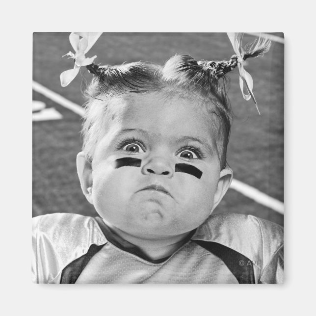 Íman Garota de futebol (Frente)