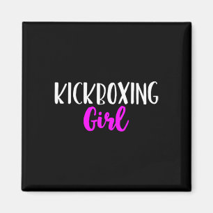 Íman Garota de Kickboxing Mulheres Divertido Presente F