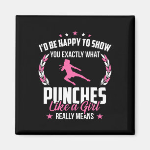 Íman Garota de Muay Thai Kickboxing Thaiboxing