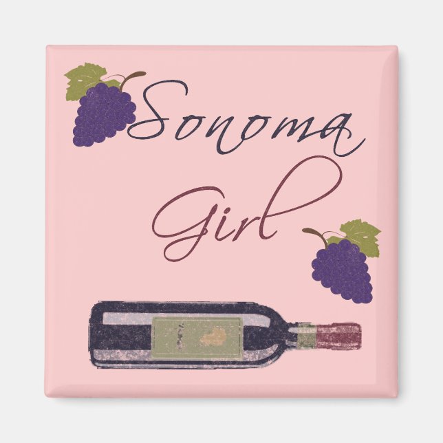 Íman Garota de Sonoma (Frente)