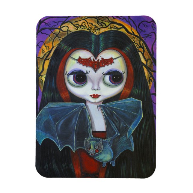Íman Garota de Vampiro de Olhos Bons e Bonitos (Vertical)