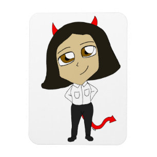 Íman garota do diabo 