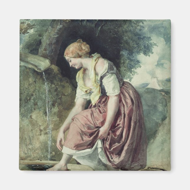 Íman Garota em um canal (Frente)