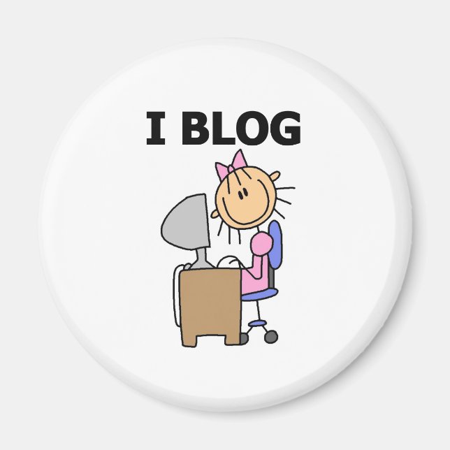 Íman Garota Eu Blogo  (Frente)