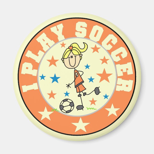 Íman Garota, eu toco camisetas e presentes (Frente)