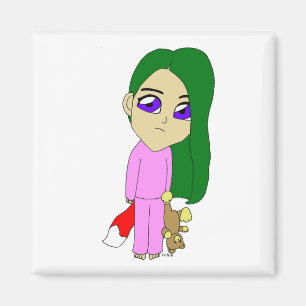 Íman garota foxi chibi