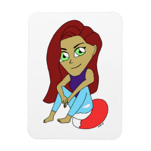 Íman garota foxi chibi