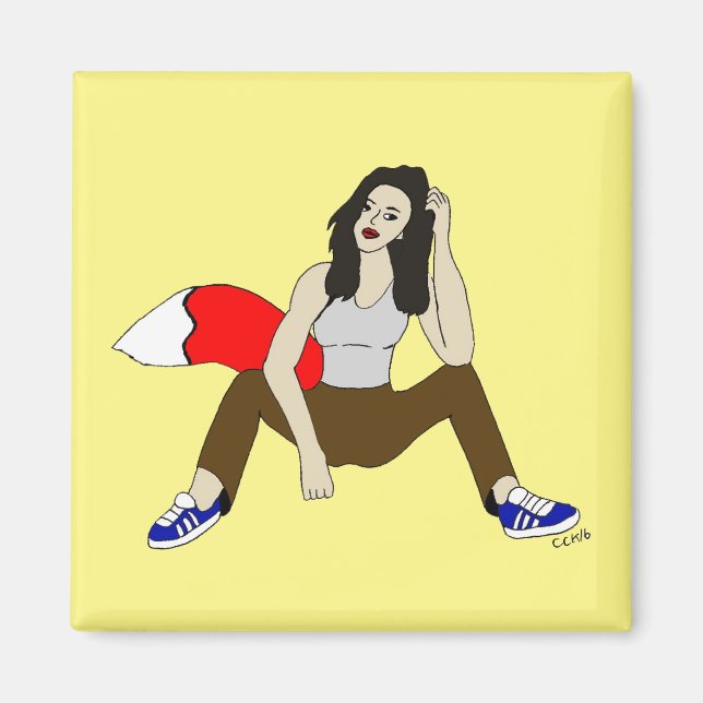 Íman garota foxy (Frente)