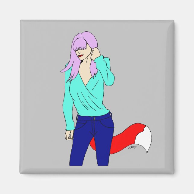 Íman garota foxy (Frente)