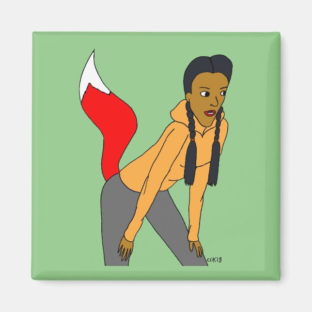 Íman garota foxy (Frente)