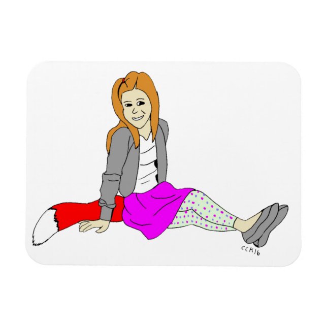 Íman garota foxy (Horizontal)