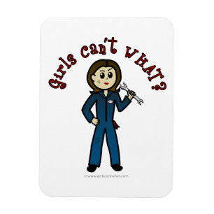 Íman Garota Mecânica Clara