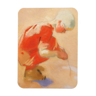 Íman Garota na areia, Helene Schjerfbeck
