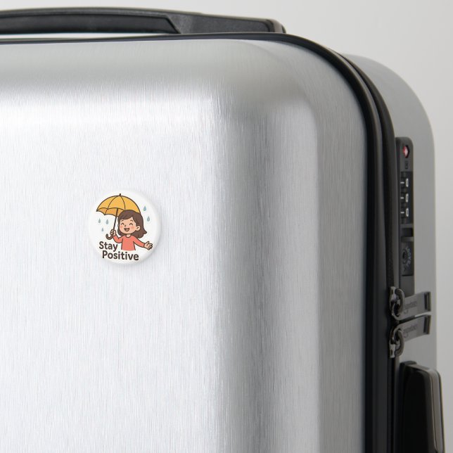 Íman Garota na chuva... mas com um sorriso (In Situ (Luggage))