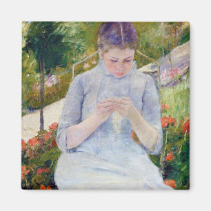Íman Garota no Jardim, Mary Cassatt