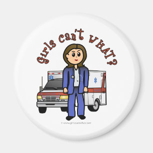 Íman Garota paramédica clara