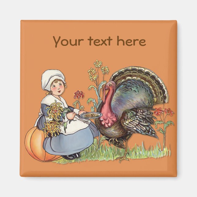 Íman Garota Peregrina - Personalizar (Frente)