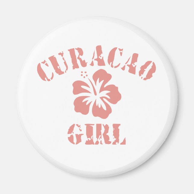 Íman Garota Rosa Curacao (Frente)