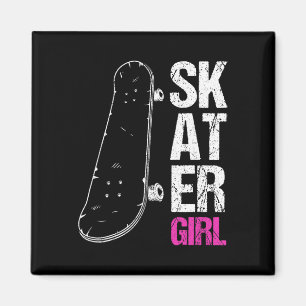 Íman Garota Skatista Skate Sk8r Garotas Skate Legal Ska
