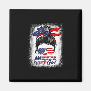 Íman Garota Trump Americana Completa 4 De Julho Coque D