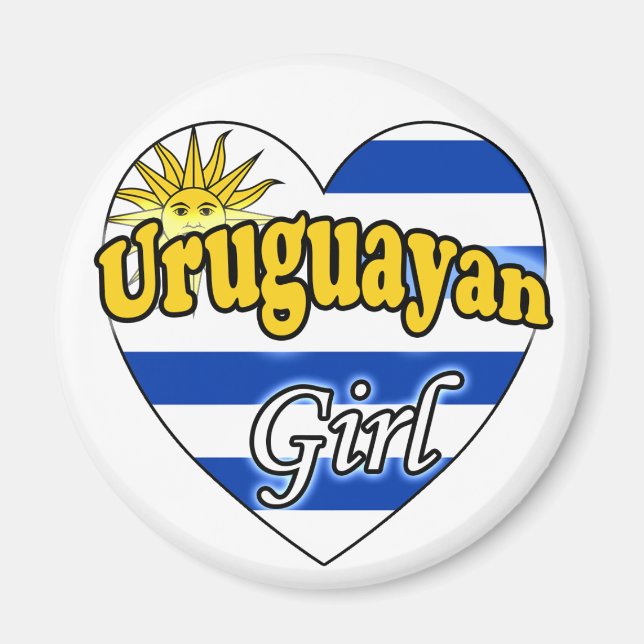 Íman Garota Uruguaia (Frente)