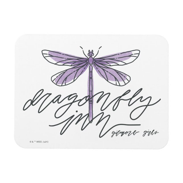 Íman Garotas Gilmore| Dragonfly Inn Script (Horizontal)