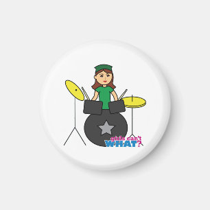 Íman Garotas não sabem o quê? Design Personalizado d