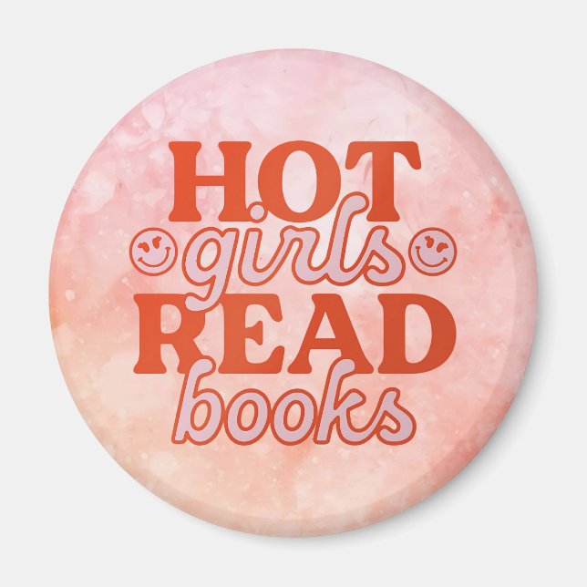 Íman Garotas Quentes Lêem Livros (Frente)