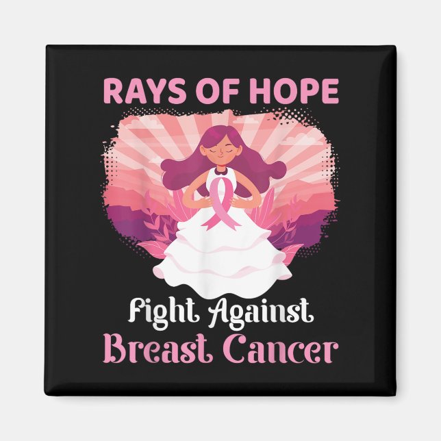 Íman Garotas Rosa Combatem Contra O Cancer (Frente)