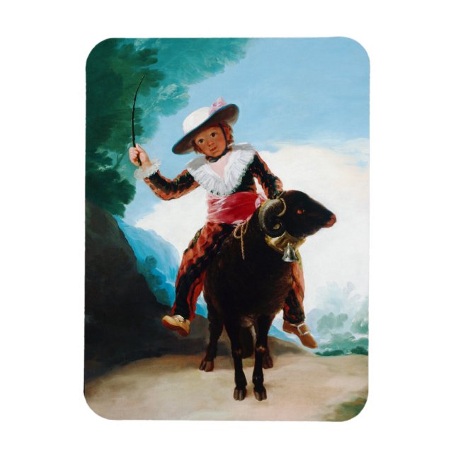Íman Garoto em um Ram Francisco José de Goya (Vertical)