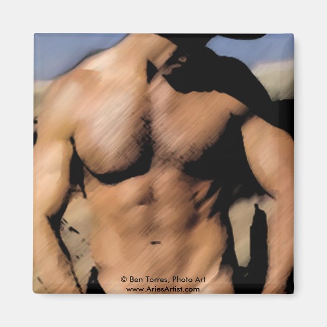 Íman Garoto Escuro (Frente)