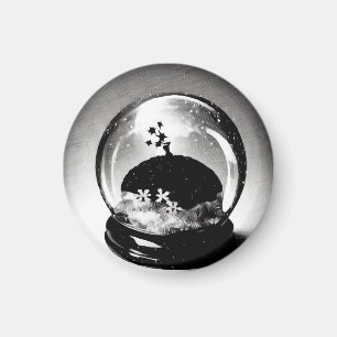 Íman Garrafa de Neve Surrealista
